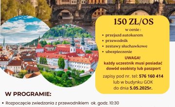 Jednodniowa wycieczka do Pragi !
