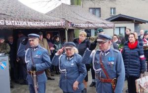 Uroczyste odsłonięcie pomnika w hołdzie Żołnierzom Armii Krajowej Batalionu 